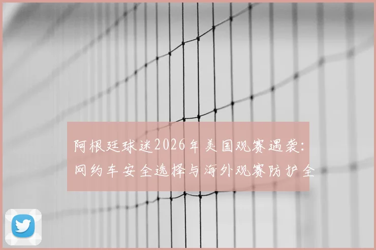 阿根廷球迷2026年美国观赛遇袭：网约车安全选择与海外观赛防护全指南